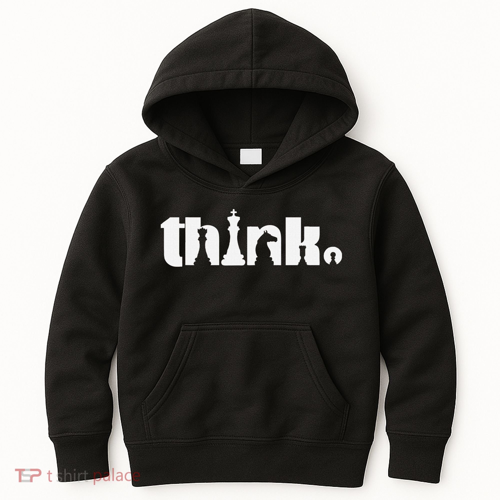 Think Chess Player Chess Game Kids Hoodie