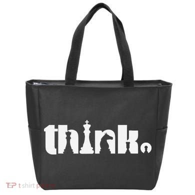 Think Chess Player Chess Game Tote Bag