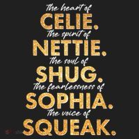 Celie Nettie Shug Sophia Squeak Beanie thumb 2