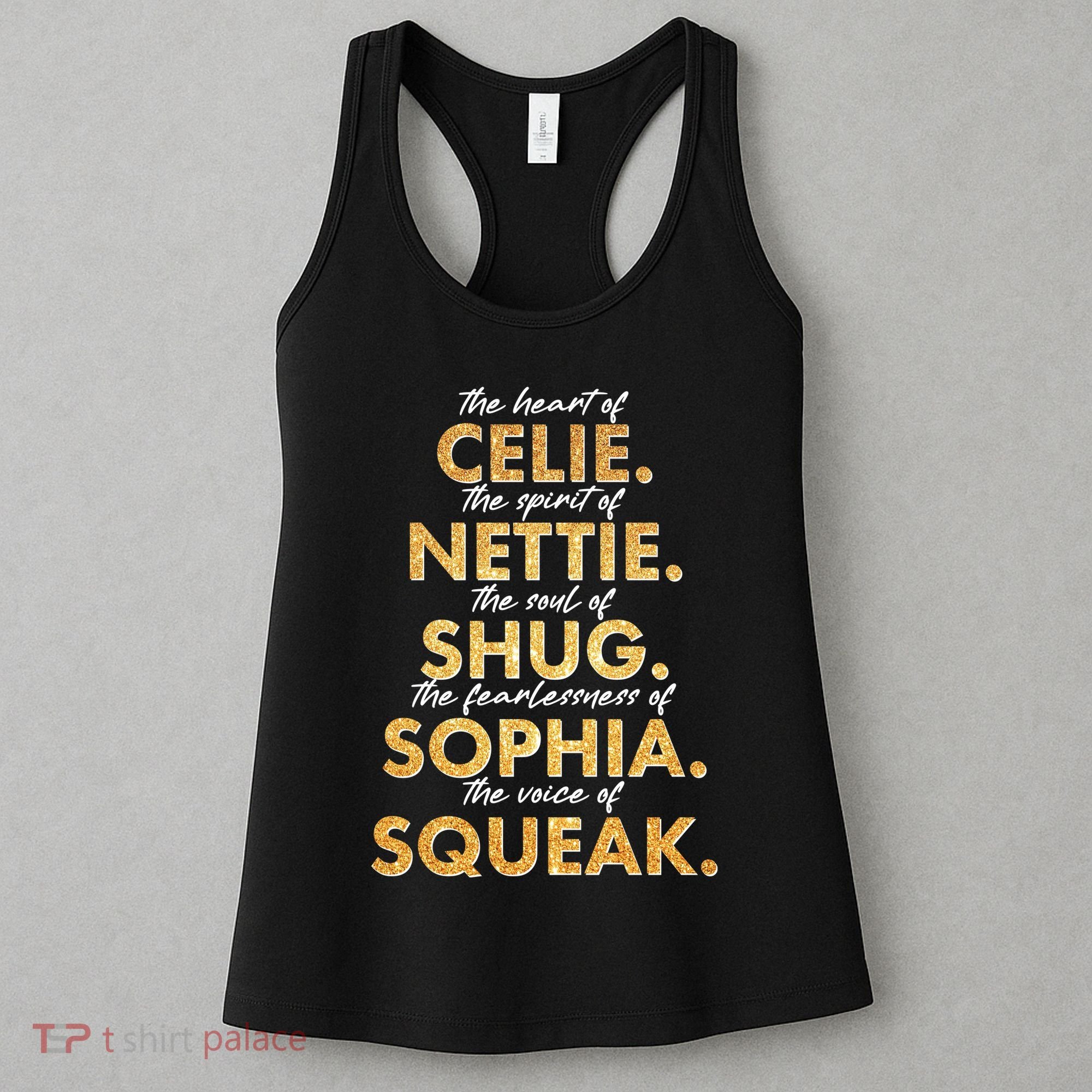 Celie Nettie Shug Sophia Squeak Women's Tank Top