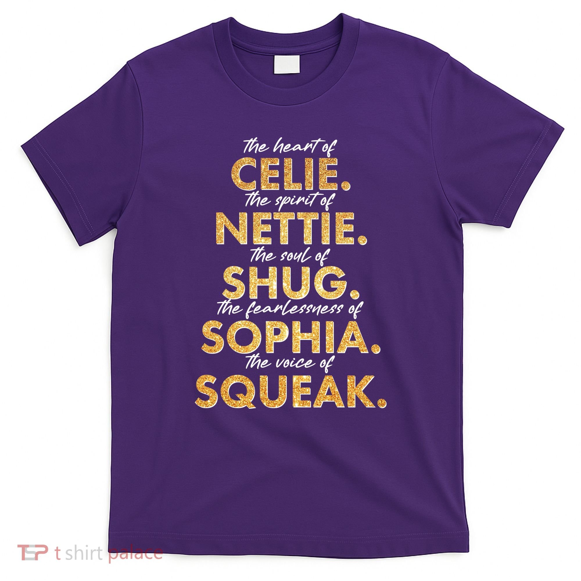 Celie Nettie Shug Sophia Squeak T-Shirt