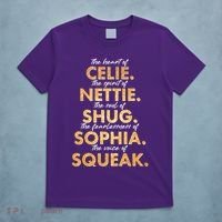 Celie Nettie Shug Sophia Squeak T-Shirt thumb 5