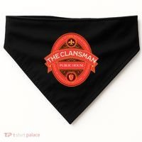 The Clansman Public House Funny Scottish USA-Made Doggie Bandana thumb 0