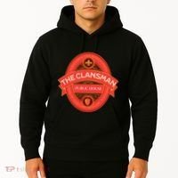 The Clansman Public House Funny Scottish Hoodie thumb 2