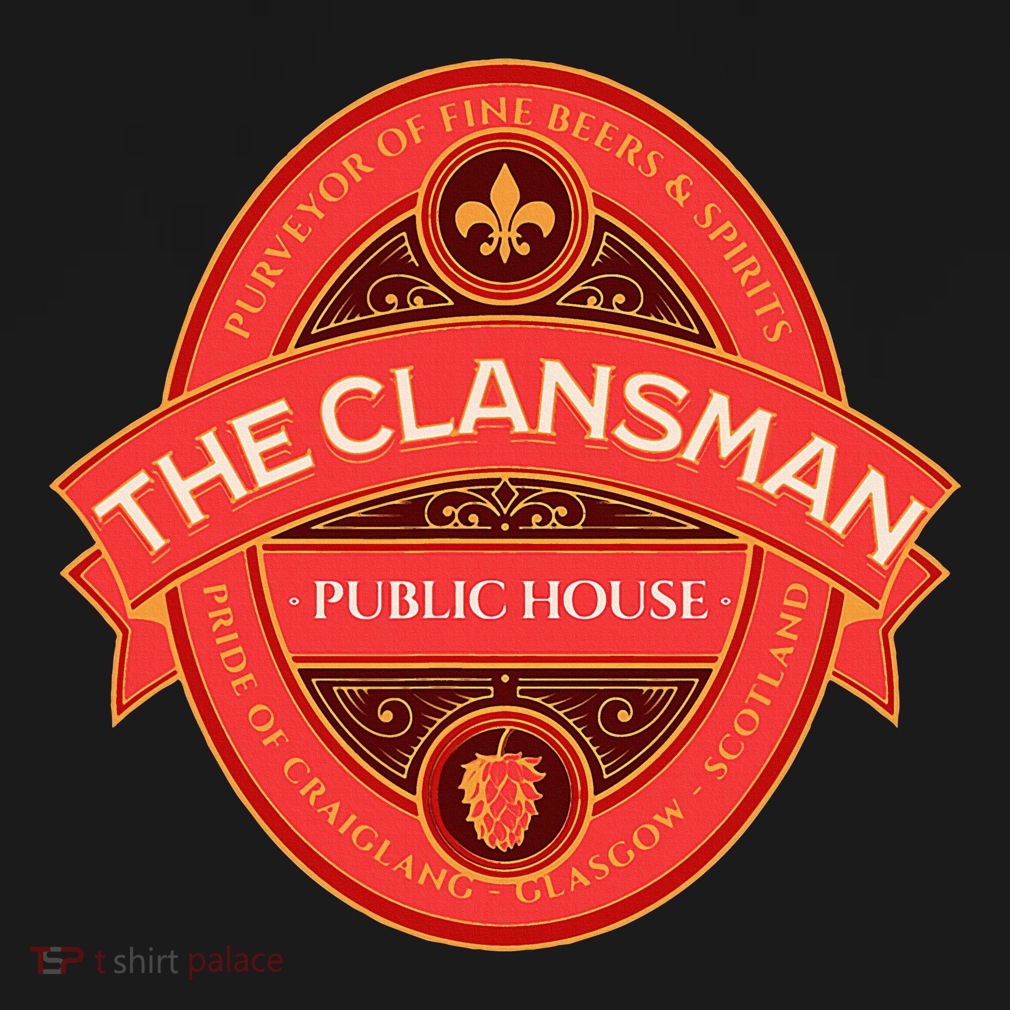The Clansman Public House Funny Scottish Toddler Hoodie