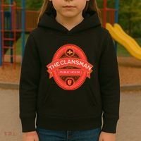The Clansman Public House Funny Scottish Kids Hoodie thumb 3