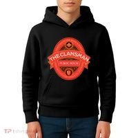The Clansman Public House Funny Scottish Kids Hoodie thumb 4
