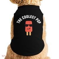 The Coolest Pop Dad Fathers Day Gift Doggie Tank thumb 0