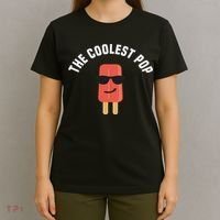 The Coolest Pop Dad Fathers Day Gift T-Shirt thumb 4