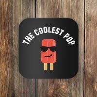 The Coolest Pop Dad Fathers Day Gift Coaster thumb 0