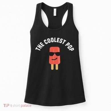 The Coolest Pop Dad Fathers Day Gift Women's Tank Top
