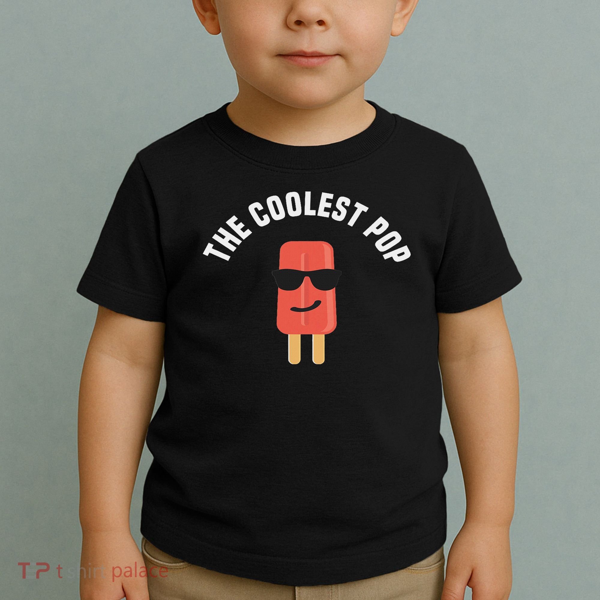 The Coolest Pop Dad Fathers Day Gift Toddler T-Shirt