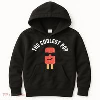 The Coolest Pop Dad Fathers Day Gift Kids Hoodie thumb 0