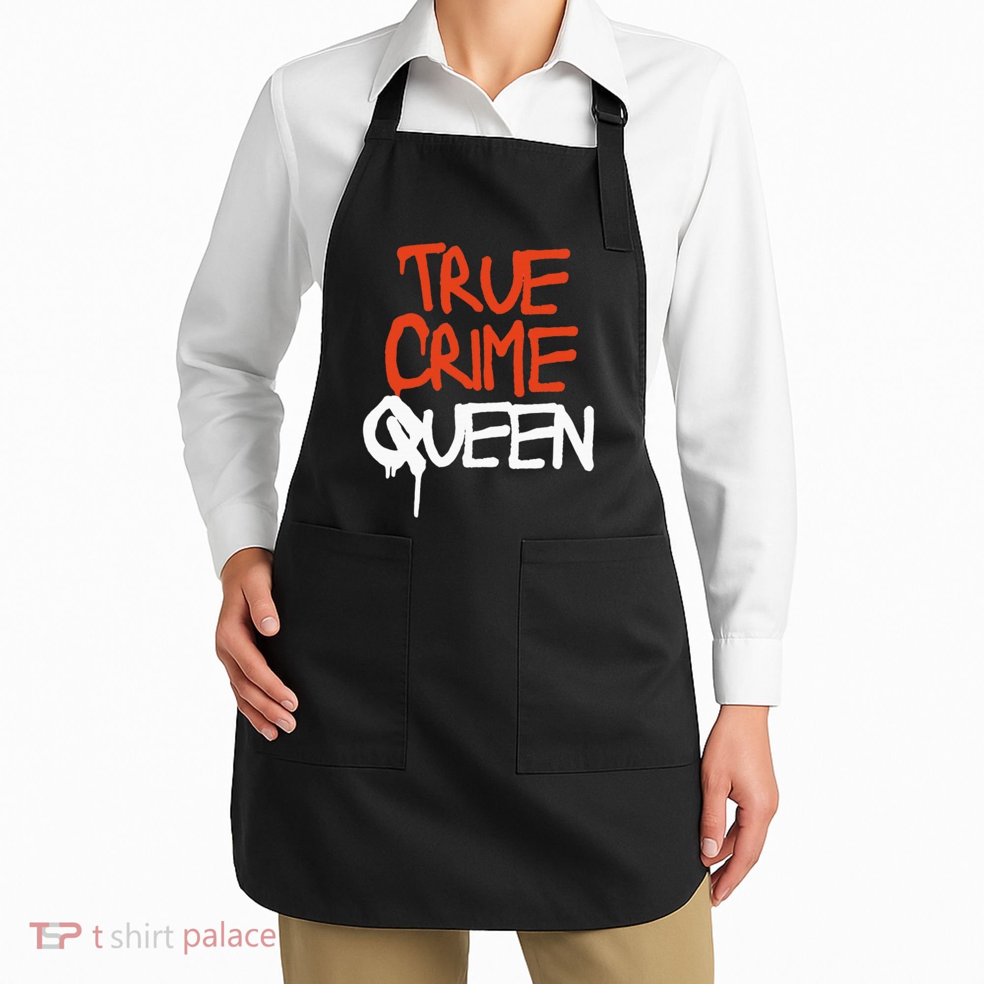 True Crime Queen Apron