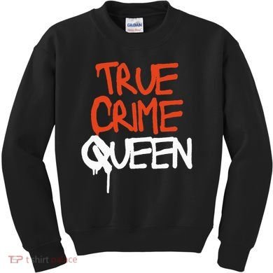True Crime Queen Kids Sweatshirt