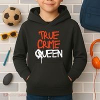 True Crime Queen Kids Hoodie thumb 2