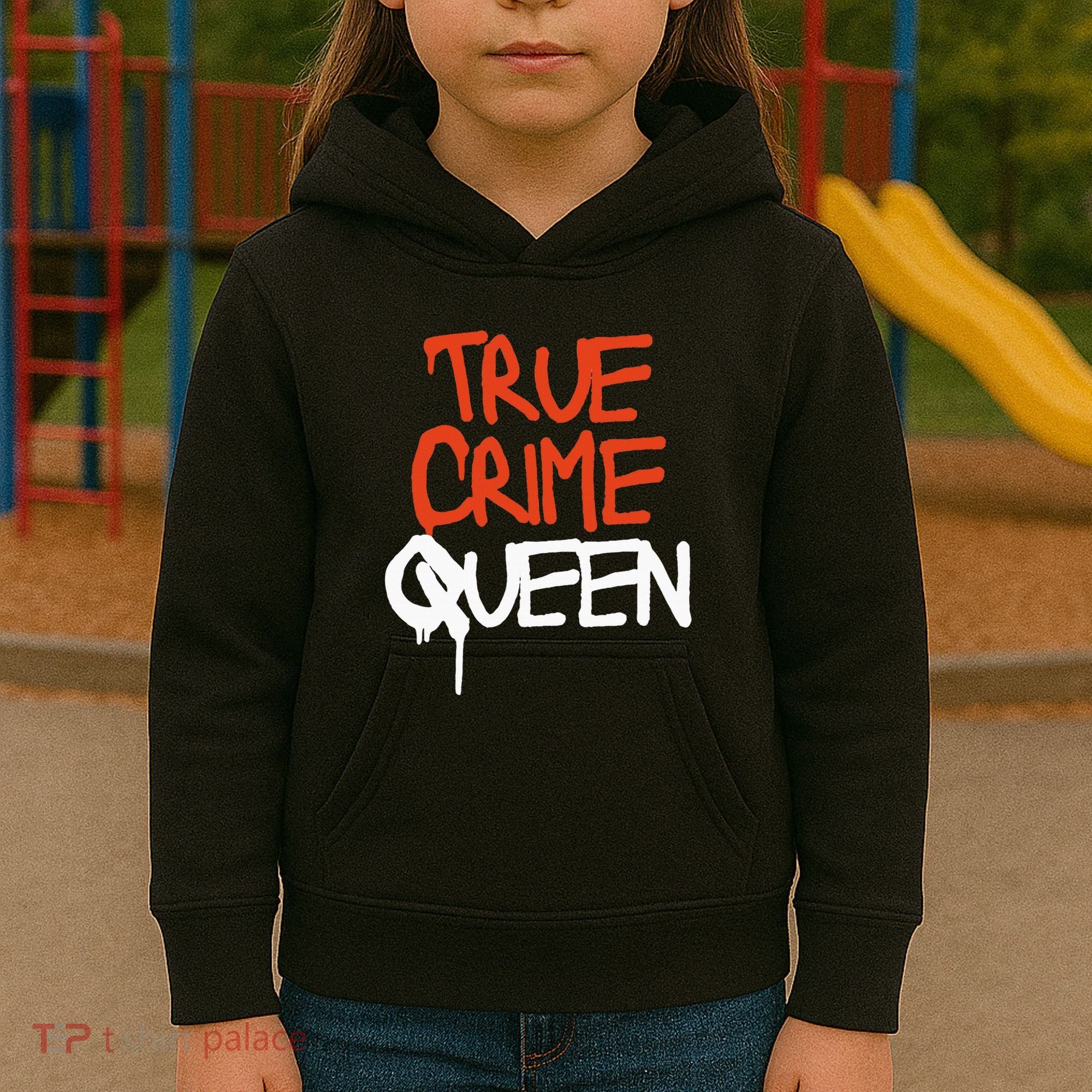 True Crime Queen Kids Hoodie