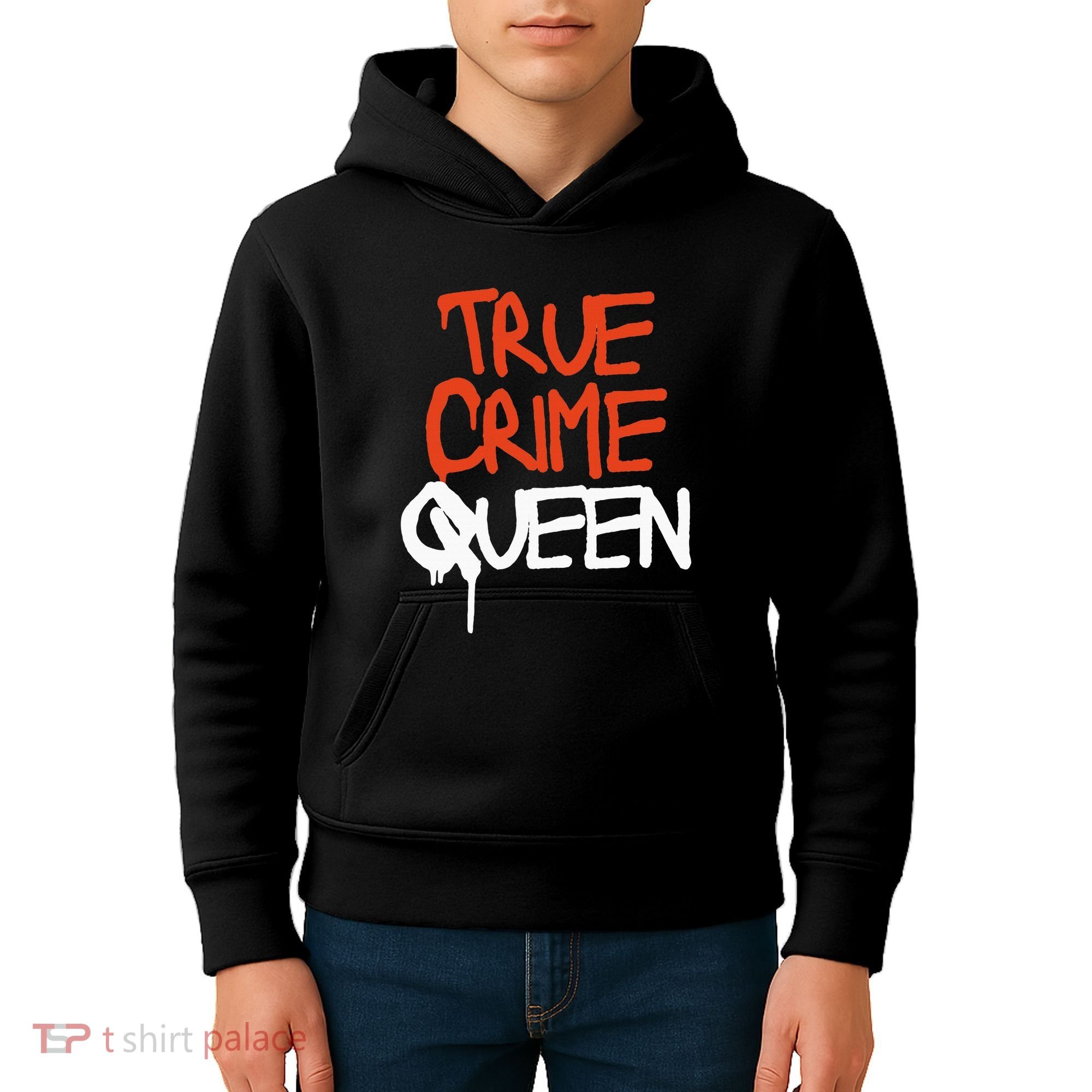 True Crime Queen Kids Hoodie