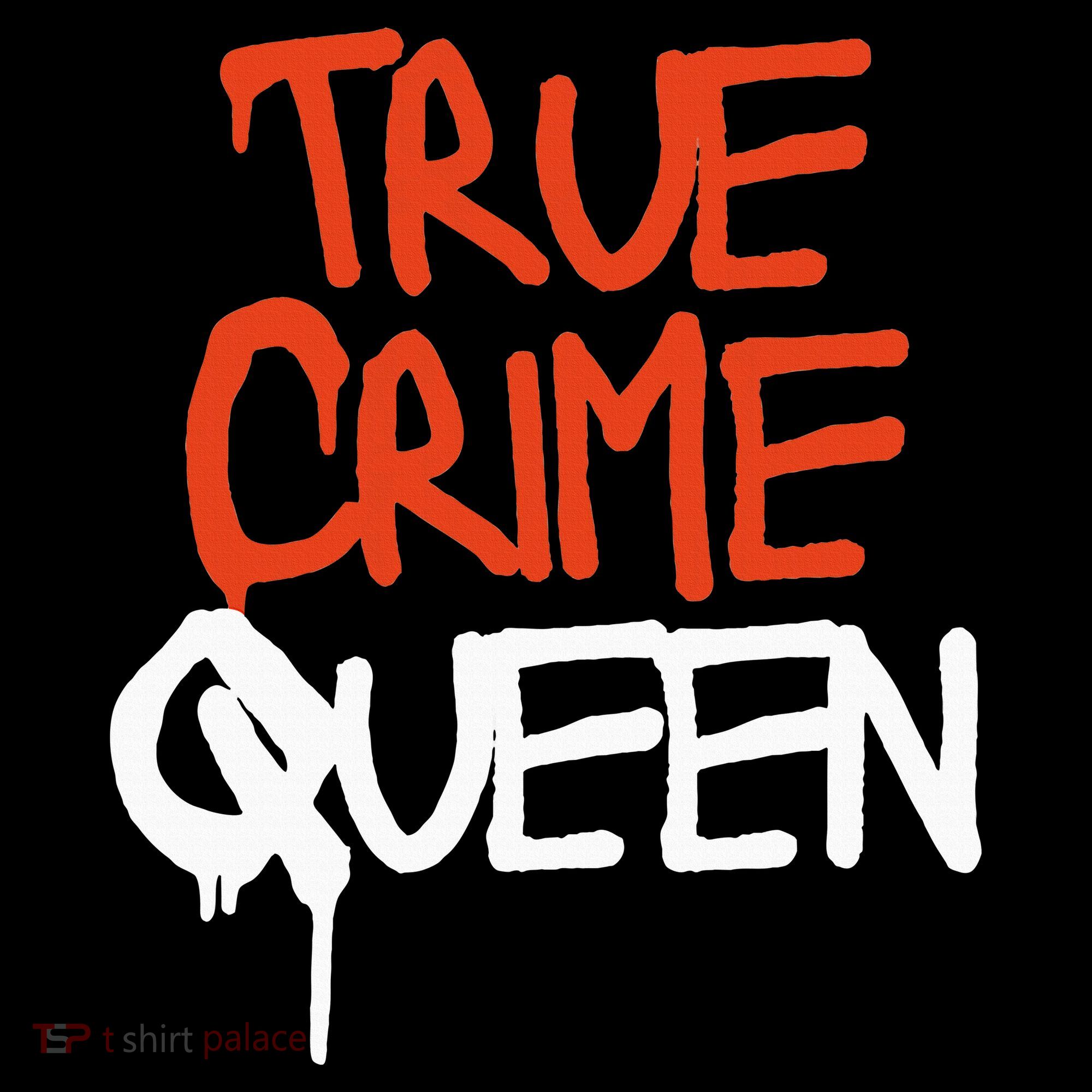 True Crime Queen Kids Long Sleeve Shirt
