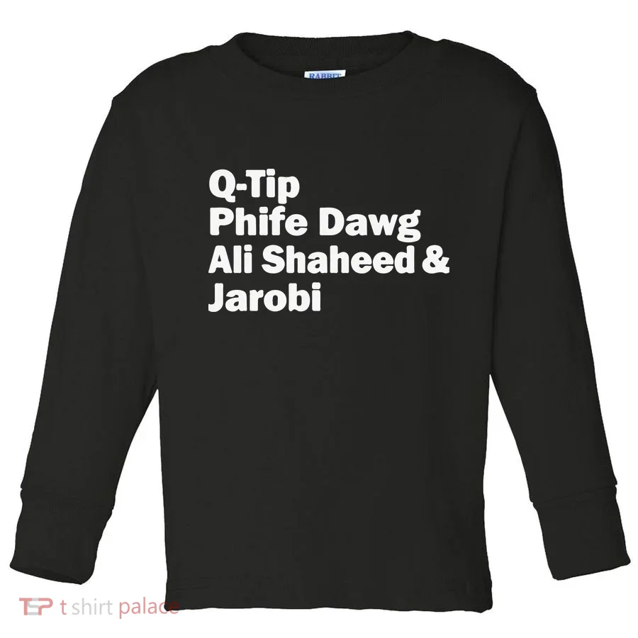 TRIBE CALLED QUEST NAMES Toddler Long Sleeve