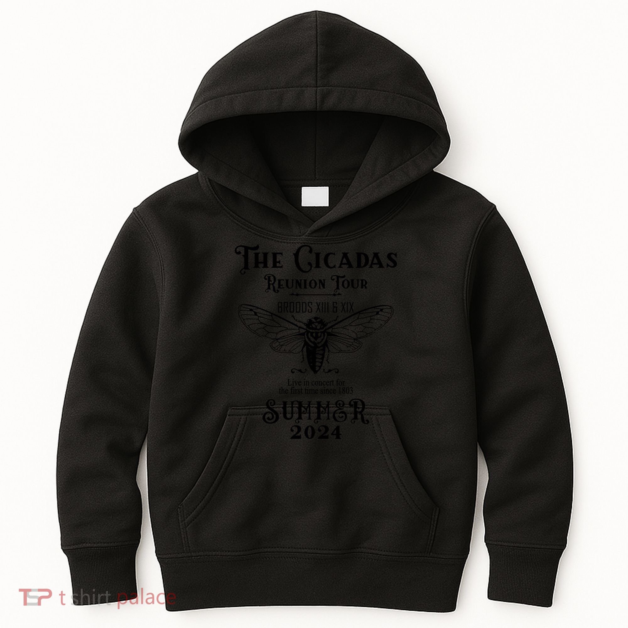 The Cicadas Reunion Summer 2024 Kids Hoodie