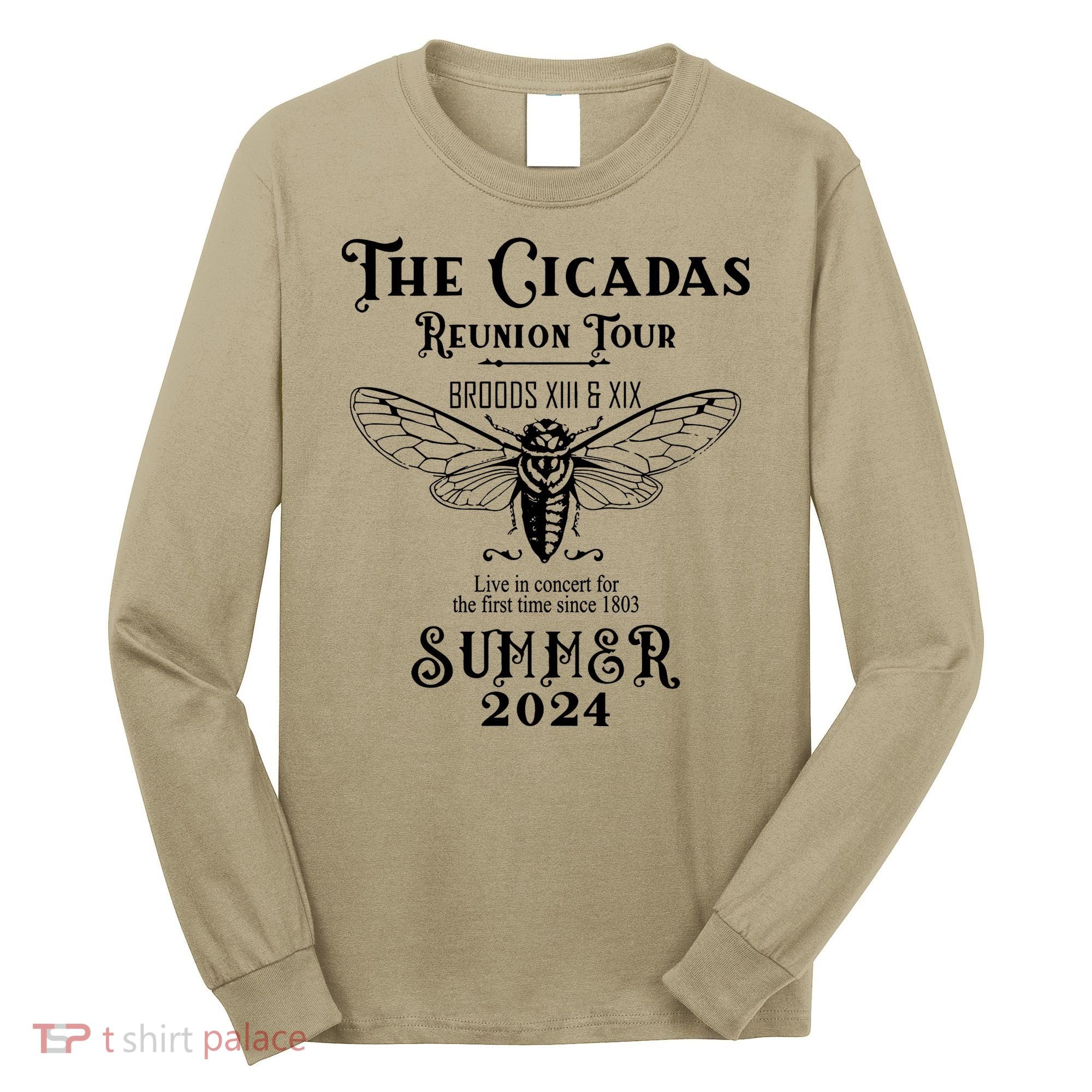 The Cicadas Reunion Summer 2024 Long Sleeve Shirt