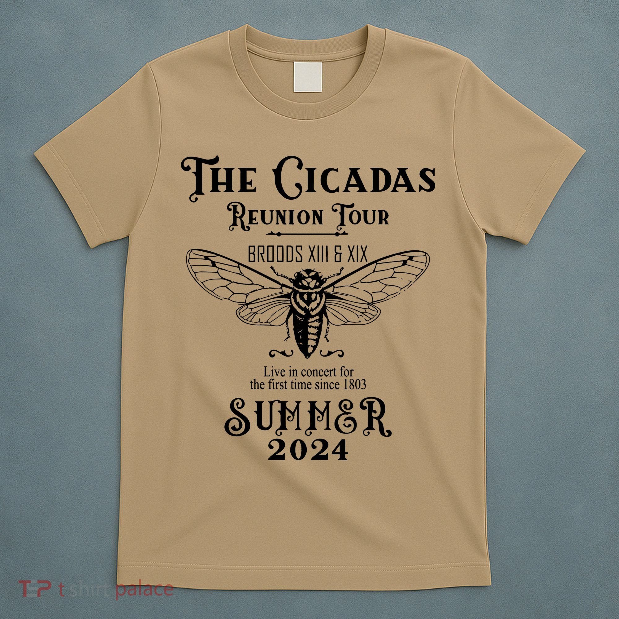 The Cicadas Reunion Summer 2024 T-Shirt