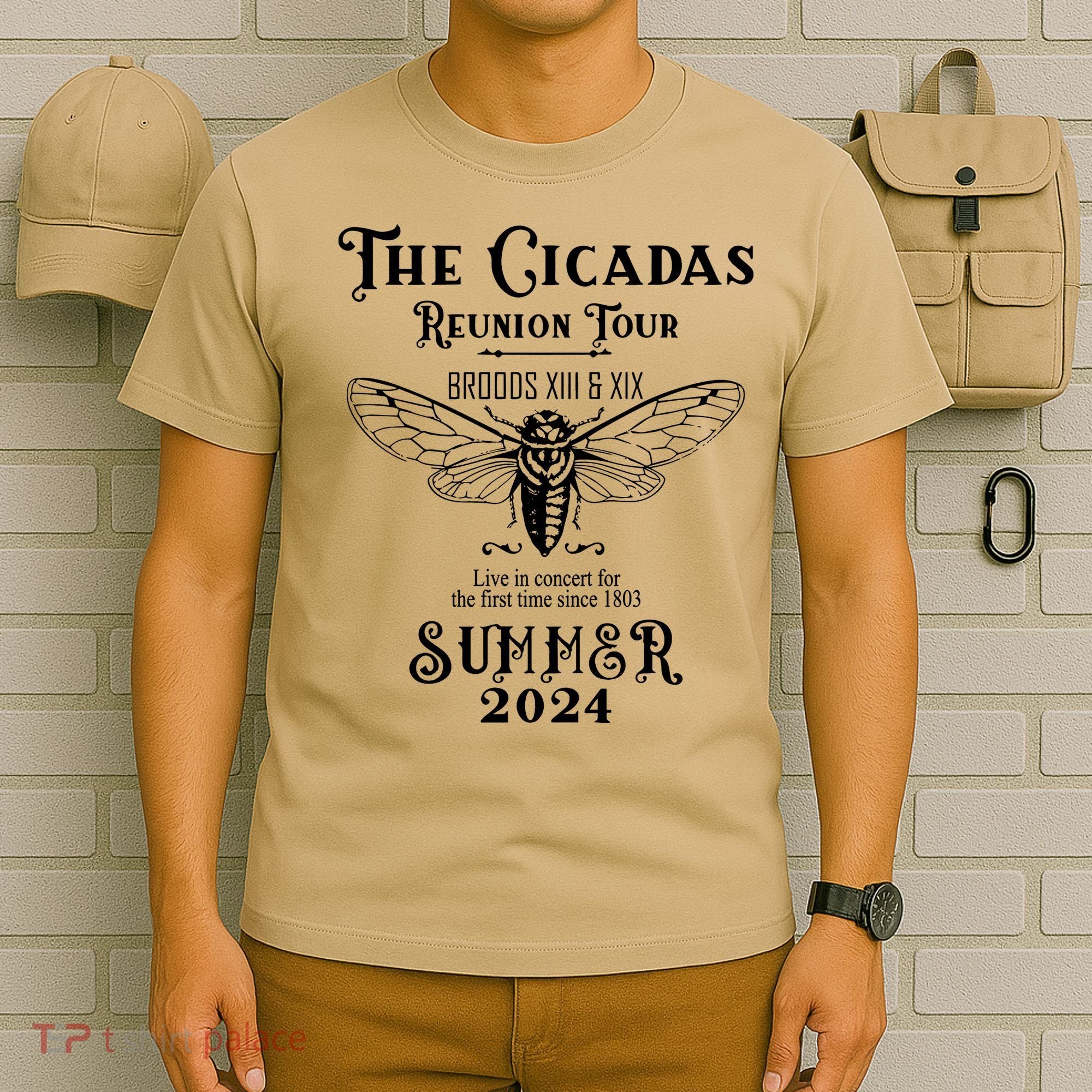 The Cicadas Reunion Summer 2024 T-Shirt