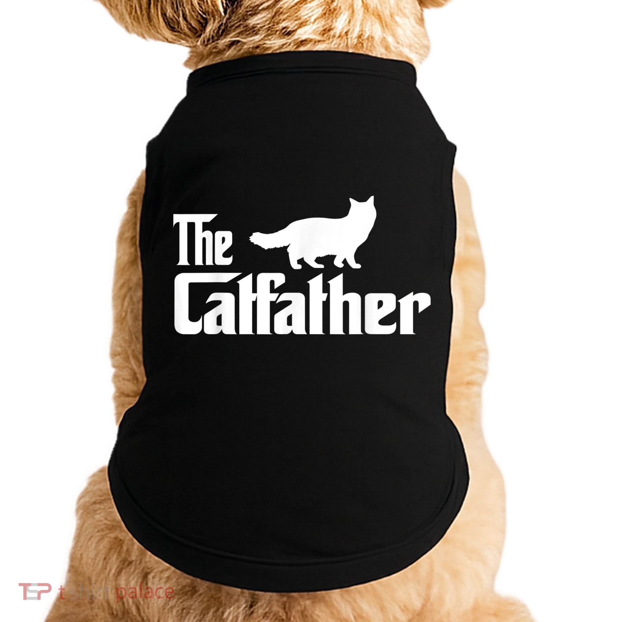 The Catfather Ragdoll Cat Lover Funny Father Cat Dad Doggie Tank