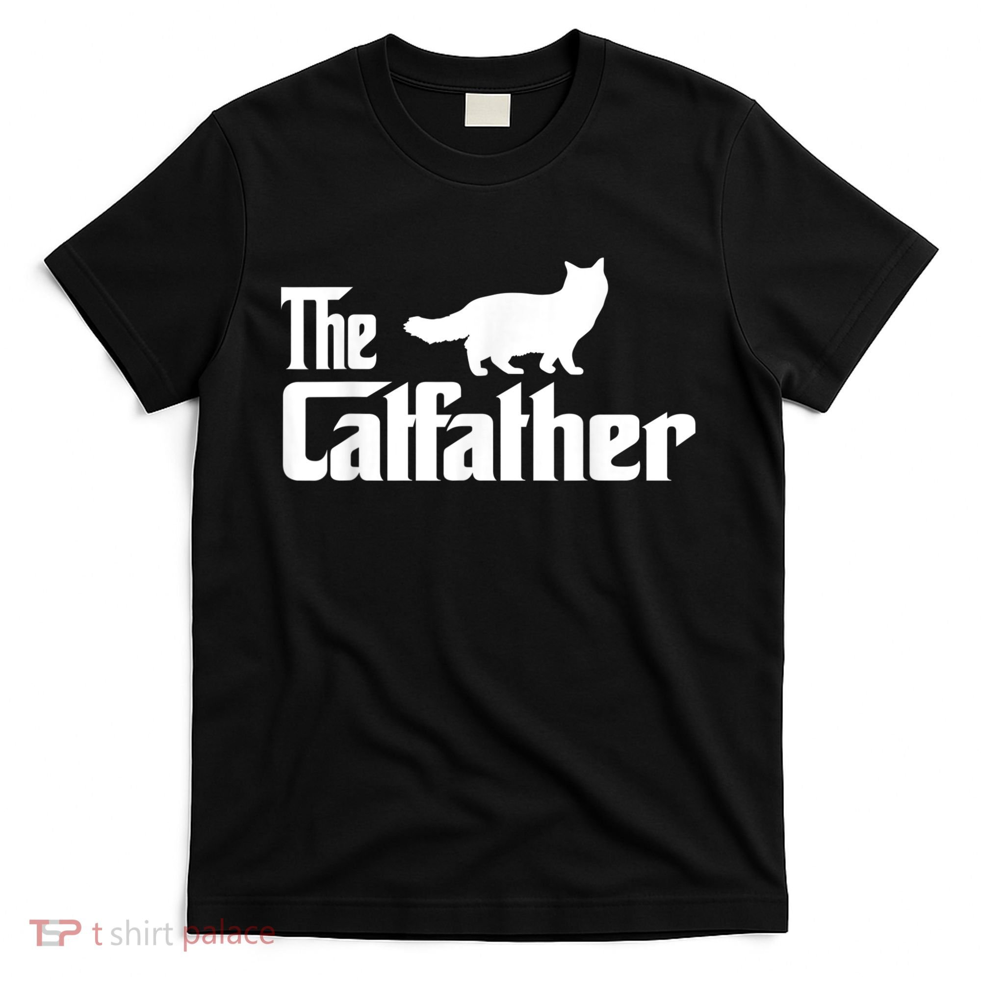 The Catfather Ragdoll Cat Lover Funny Father Cat Dad T-Shirt