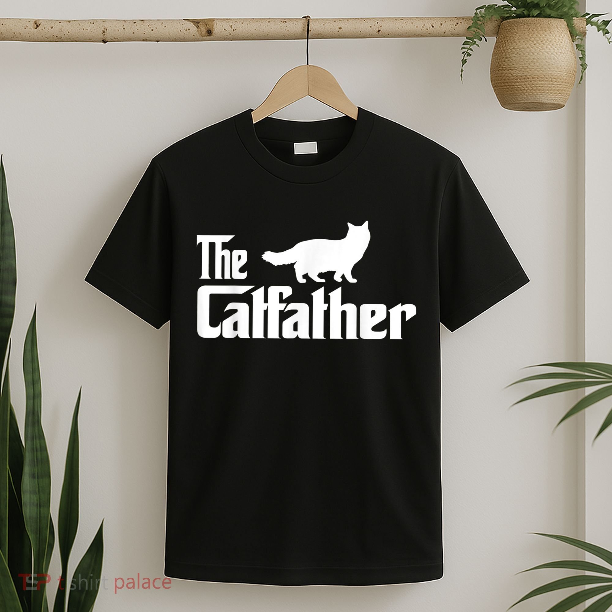 The Catfather Ragdoll Cat Lover Funny Father Cat Dad T-Shirt