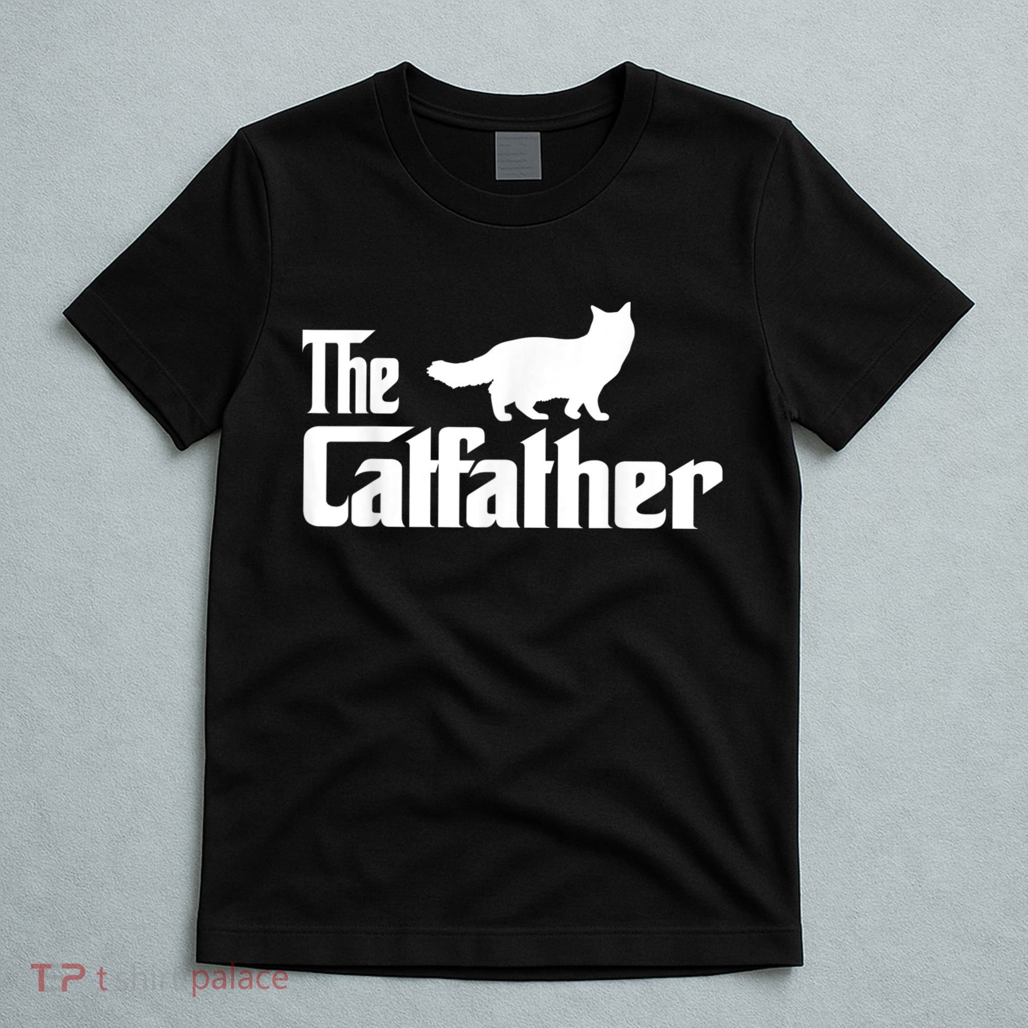 The Catfather Ragdoll Cat Lover Funny Father Cat Dad T-Shirt