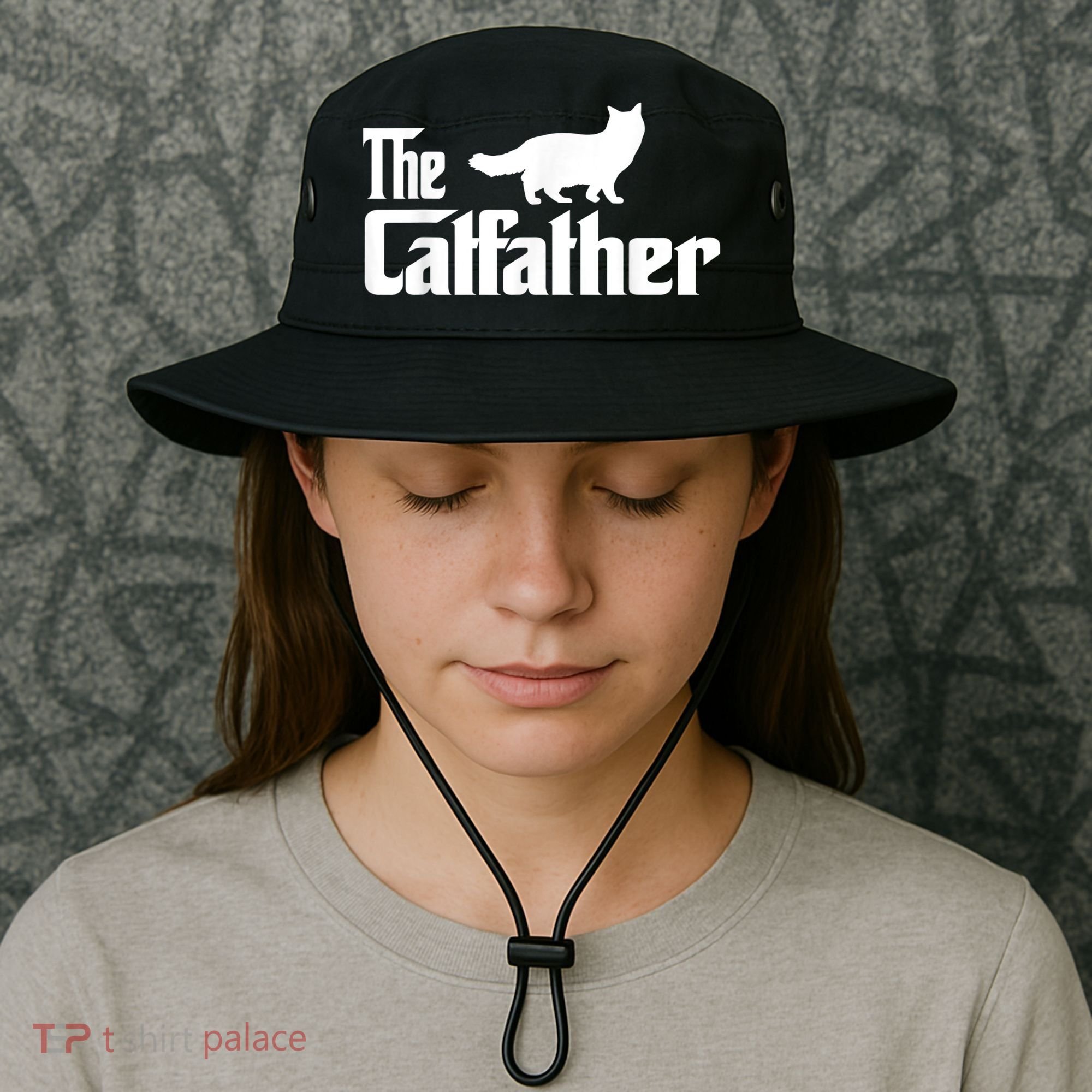 The Catfather Ragdoll Cat Lover Funny Father Cat Dad Bucket Hat