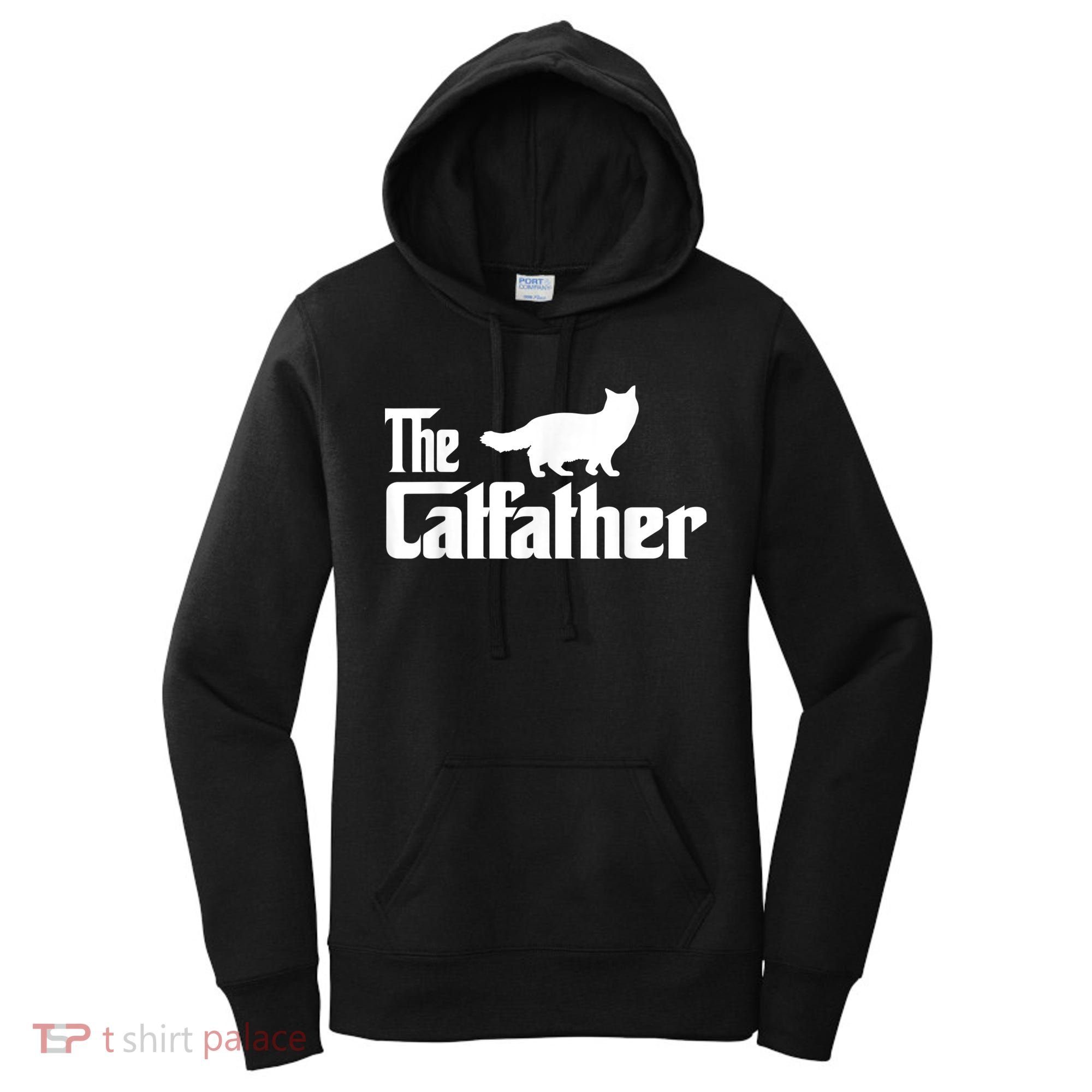 The Catfather Ragdoll Cat Lover Funny Father Cat Dad Women's Hoodie