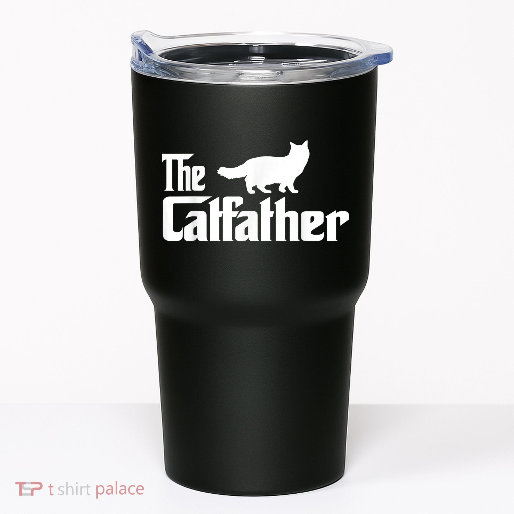 The Catfather Ragdoll Cat Lover Funny Father Cat Dad Tumbler