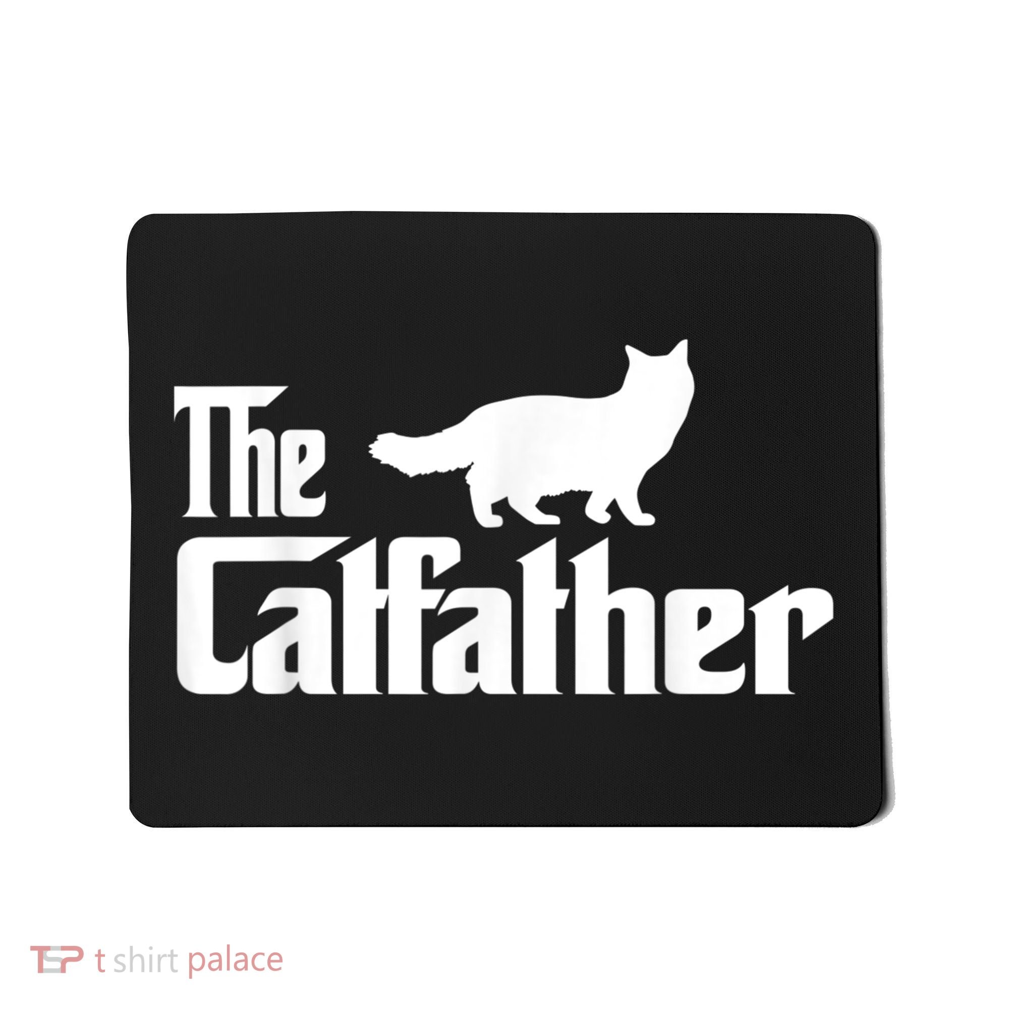 The Catfather Ragdoll Cat Lover Funny Father Cat Dad Mousepad