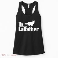 The Catfather Ragdoll Cat Lover Funny Father Cat Dad Women's Tank Top thumb 0