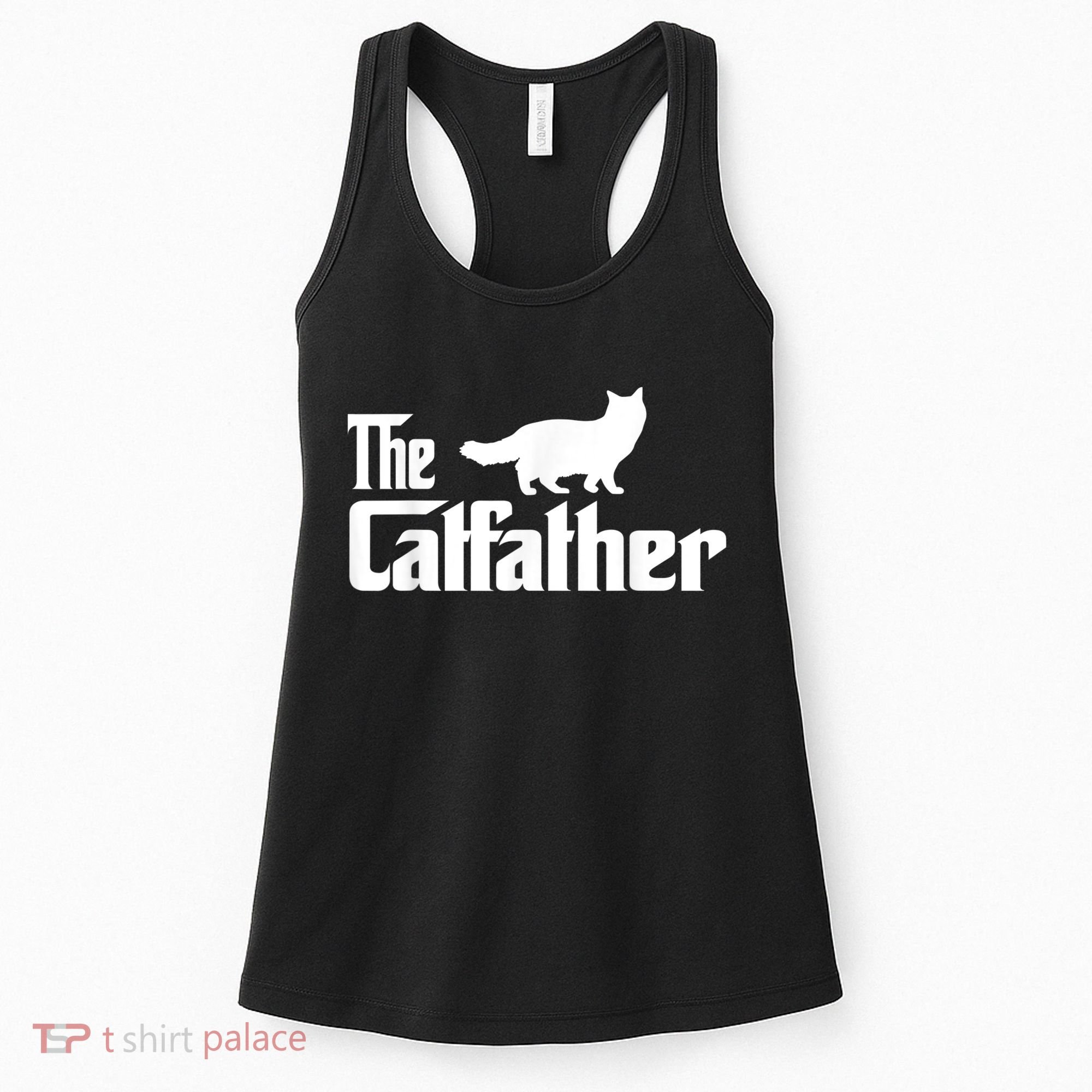 The Catfather Ragdoll Cat Lover Funny Father Cat Dad Women's Tank Top