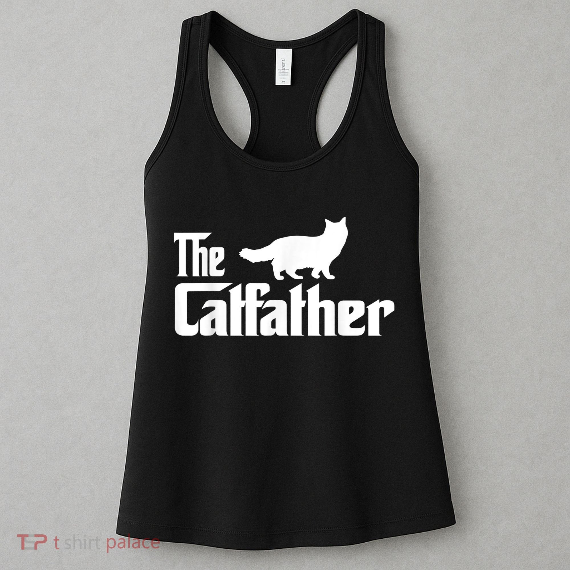 The Catfather Ragdoll Cat Lover Funny Father Cat Dad Women's Tank Top