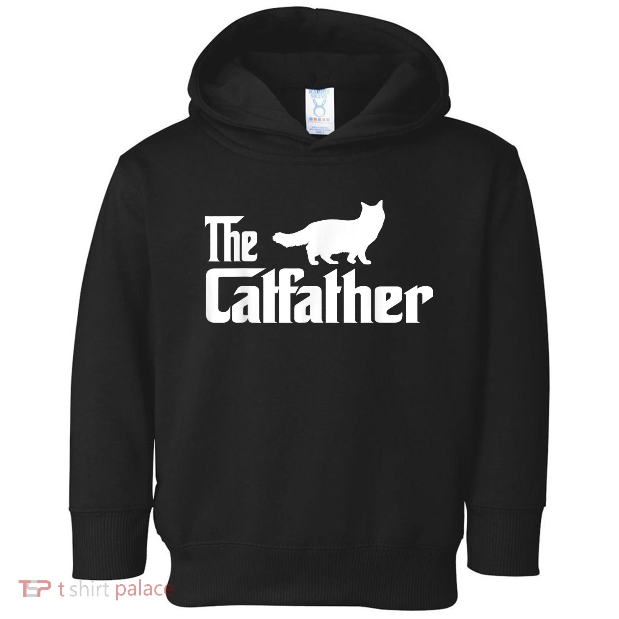 The Catfather Ragdoll Cat Lover Funny Father Cat Dad Toddler Hoodie
