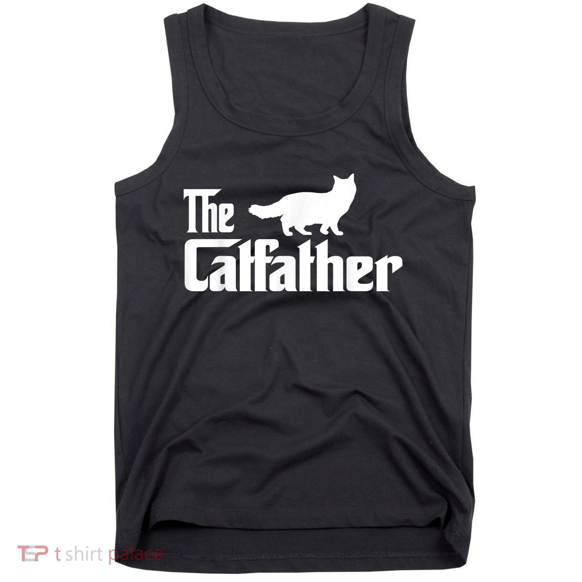 The Catfather Ragdoll Cat Lover Funny Father Cat Dad Tank Top