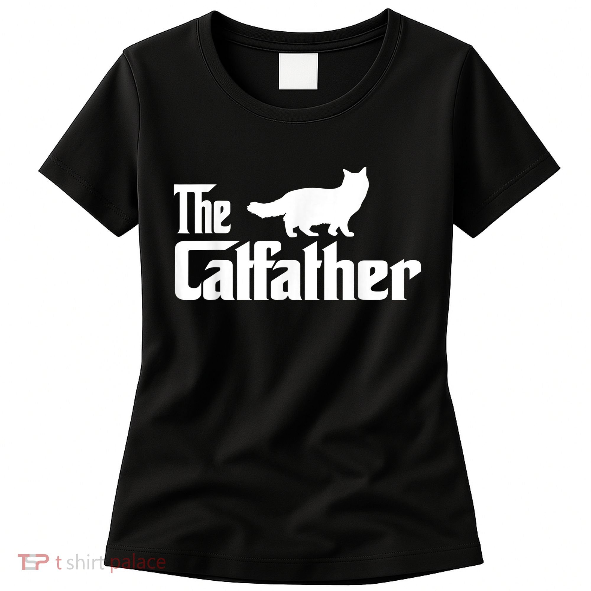 The Catfather Ragdoll Cat Lover Funny Father Cat Dad Women's T-Shirt