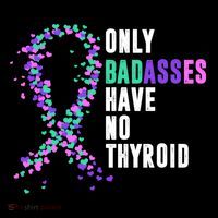 Thyroid Cancer Ribbon Thyroidectomy Removal Surgery Badasses Great Gift Coffee Mug thumb 5
