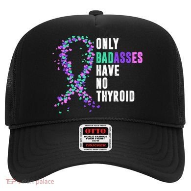 Thyroid Cancer Ribbon Thyroidectomy Removal Surgery Badasses Great Gift Hat