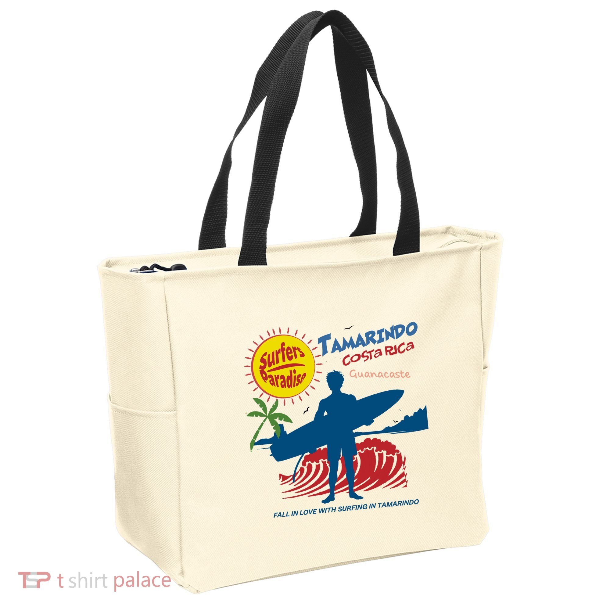 Tamarindo Costa Rica Surfer Tote Bag