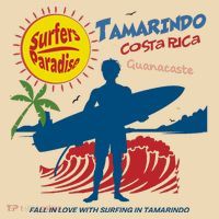 Tamarindo Costa Rica Surfer Tote Bag thumb 4