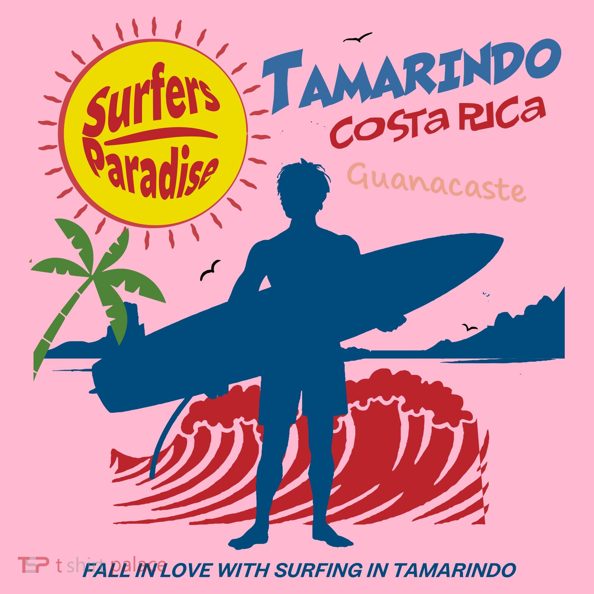 Tamarindo Costa Rica Surfer Coaster