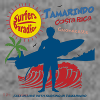 Tamarindo Costa Rica Surfer Toddler Hoodie thumb 2