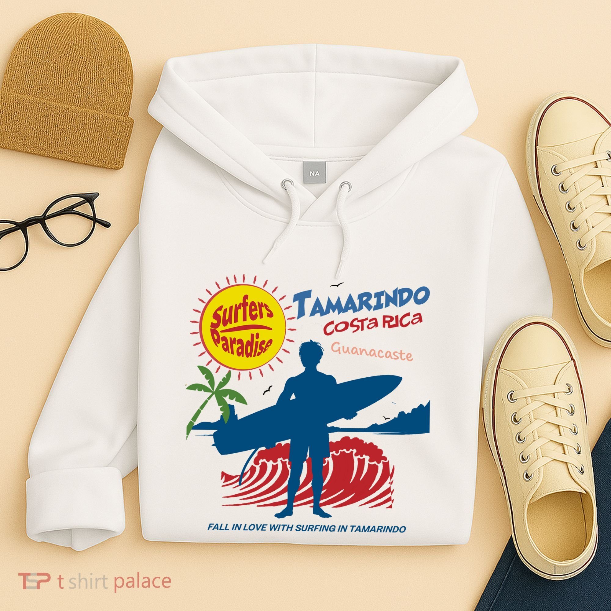 Tamarindo Costa Rica Surfer Hoodie