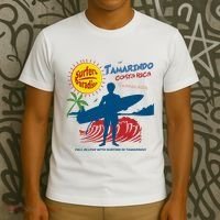 Tamarindo Costa Rica Surfer T-Shirt thumb 3